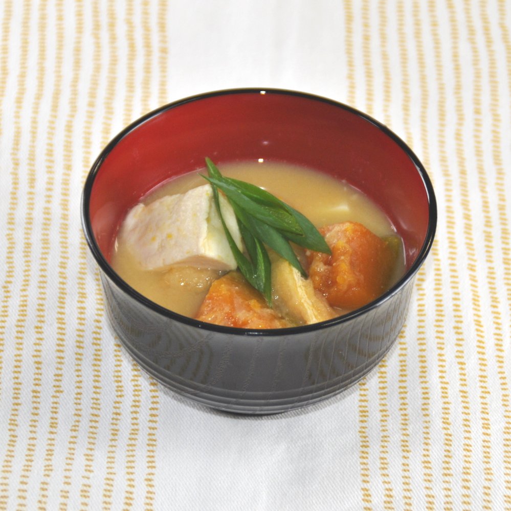 【冬至行事食】白花豆とお月様のかぼちゃ汁